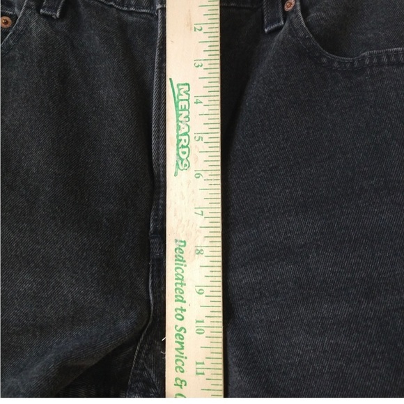 LEVI’S 551 Black Relaxed Tapered Leg Jeans - Picture 9 of 9